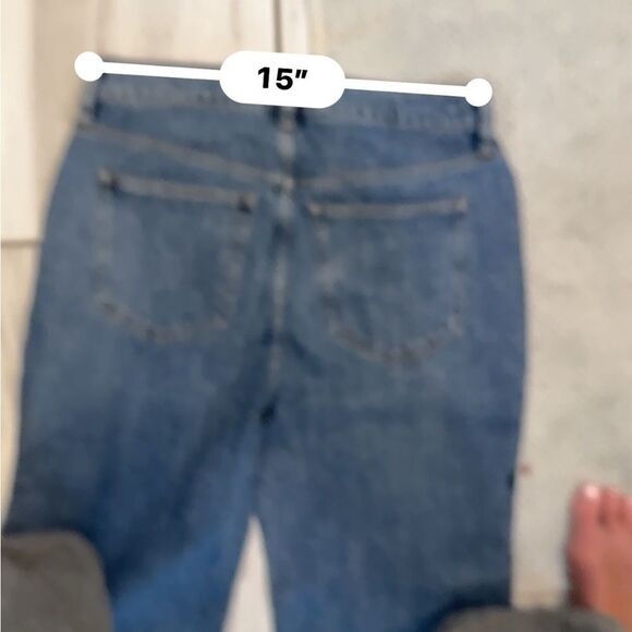 J Crew High Rise ‘96 Kickout Jean Classic Blue Denim Jeans sz28- NWT - Picture 10 of 12